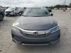 2017 Honda Accord Exl zu verkaufen in Indianapolis, IN - Side