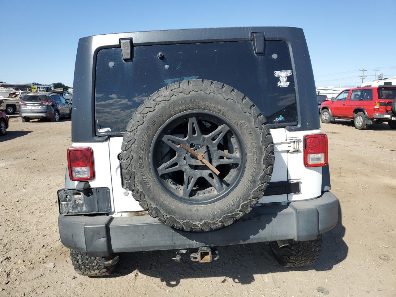 2012 Jeep Wrangler Unlimited Sport VIN: 1C4BJWDG5CL282848 Lot: 73119004