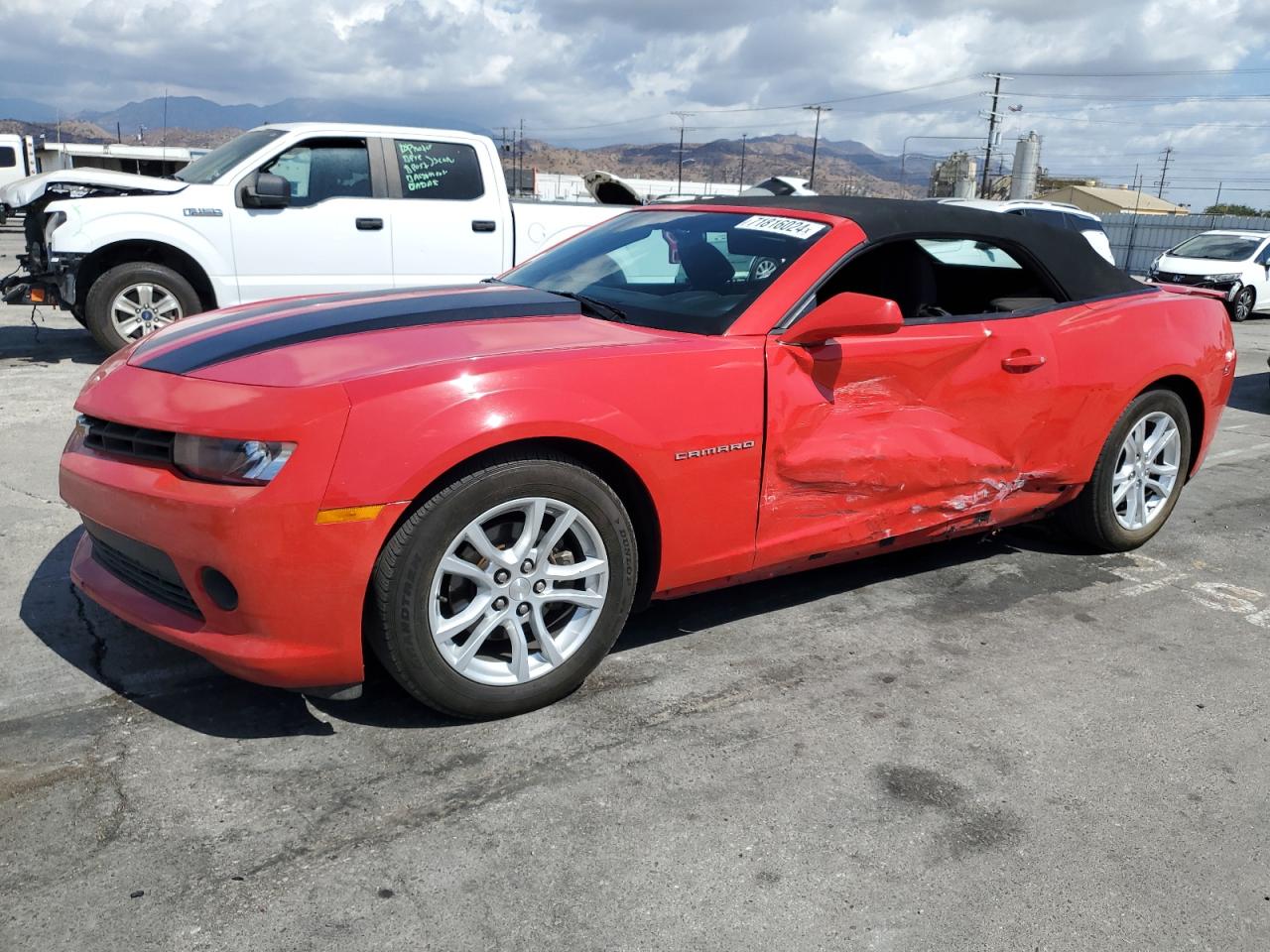 2G1FD3D38F9225861 2015 CHEVROLET CAMARO - Image 1