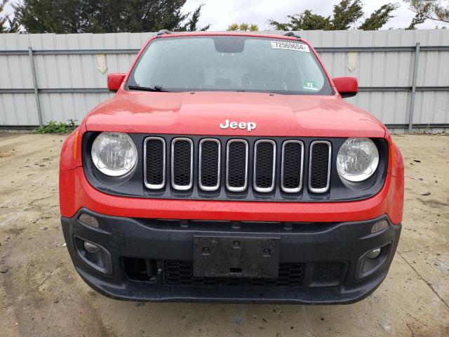  JEEP RENEGADE 2016 Czerwony