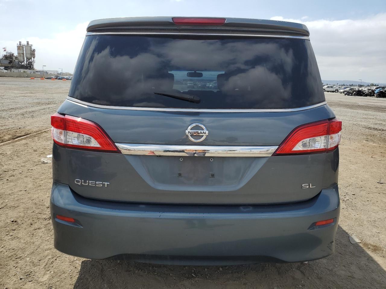 2011 Nissan Quest S VIN: JN8AE2KP6B9009249 Lot: 72224334