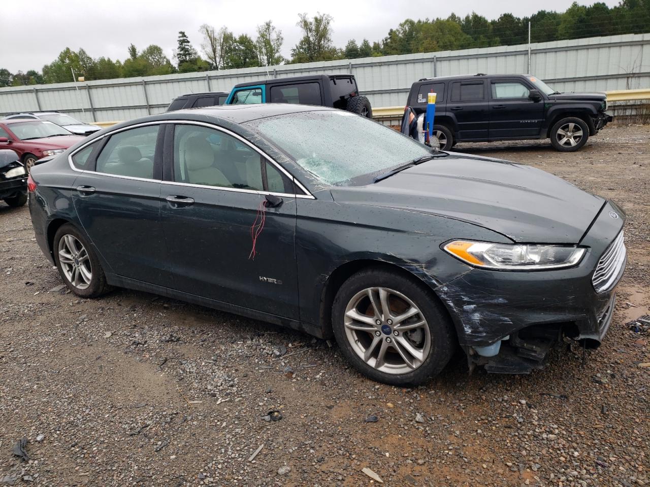 2016 Ford Fusion Titanium Hev VIN: 3FA6P0RUXGR201626 Lot: 73167174