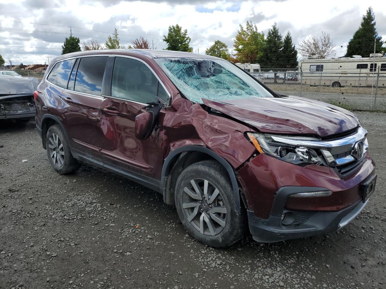 2019 Honda Pilot Exl VIN: 5FNYF6H59KB046127 Lot: 71668354