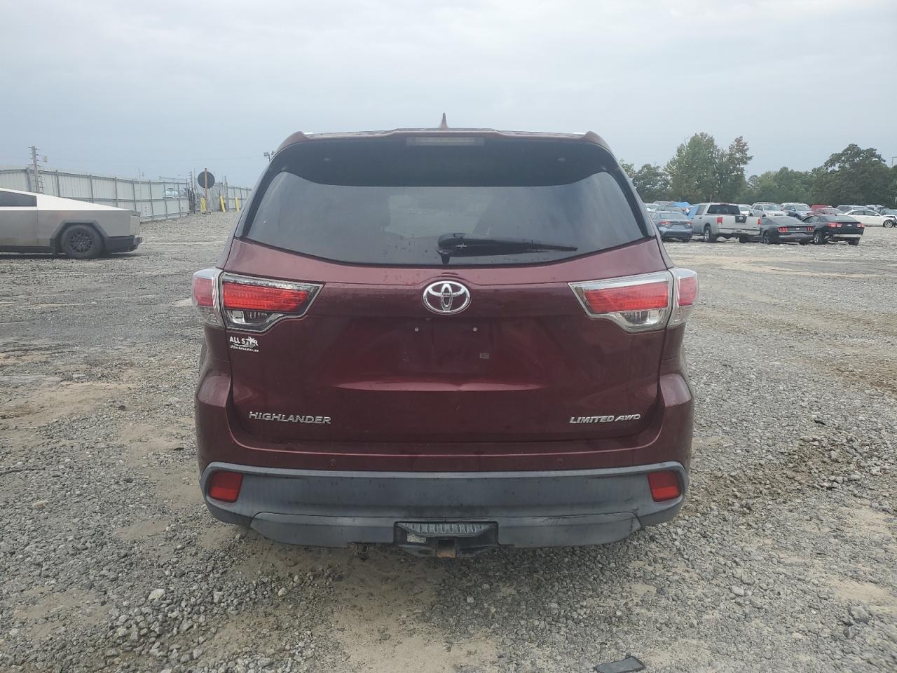 2014 Toyota Highlander Limited VIN: 5TDDKRFH3ES023726 Lot: 71335824