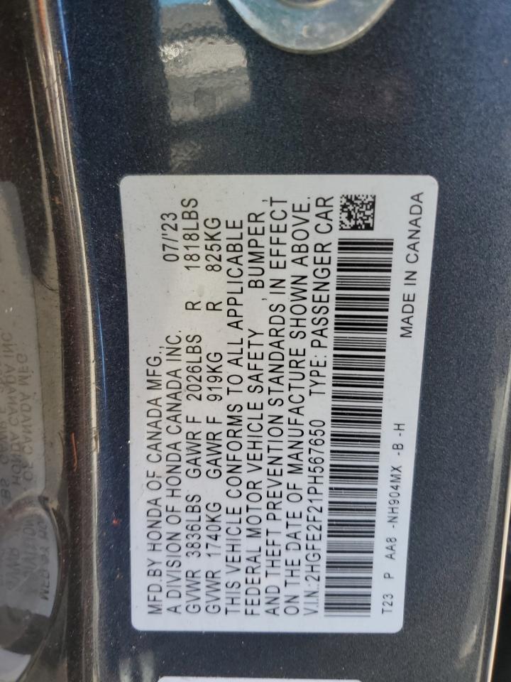 2023 Honda Civic - Image 12