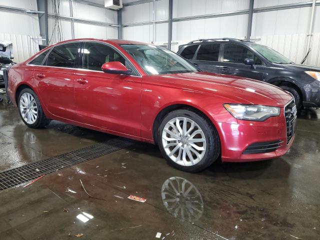  AUDI A6 2014 Червоний