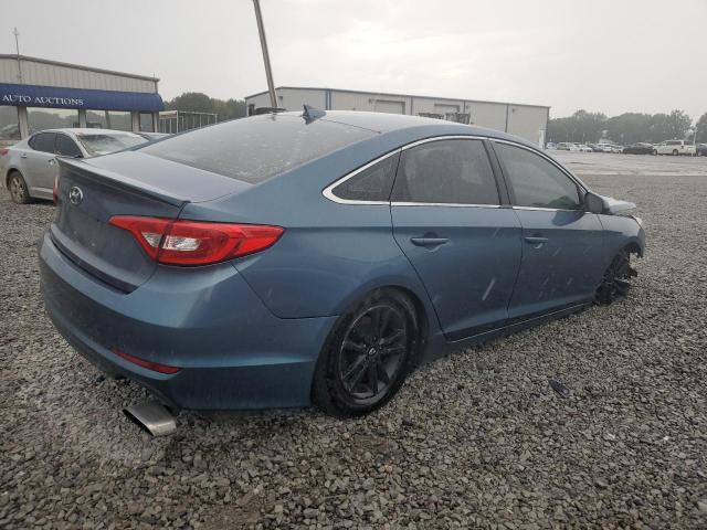 Sedans HYUNDAI SONATA 2016 Blue