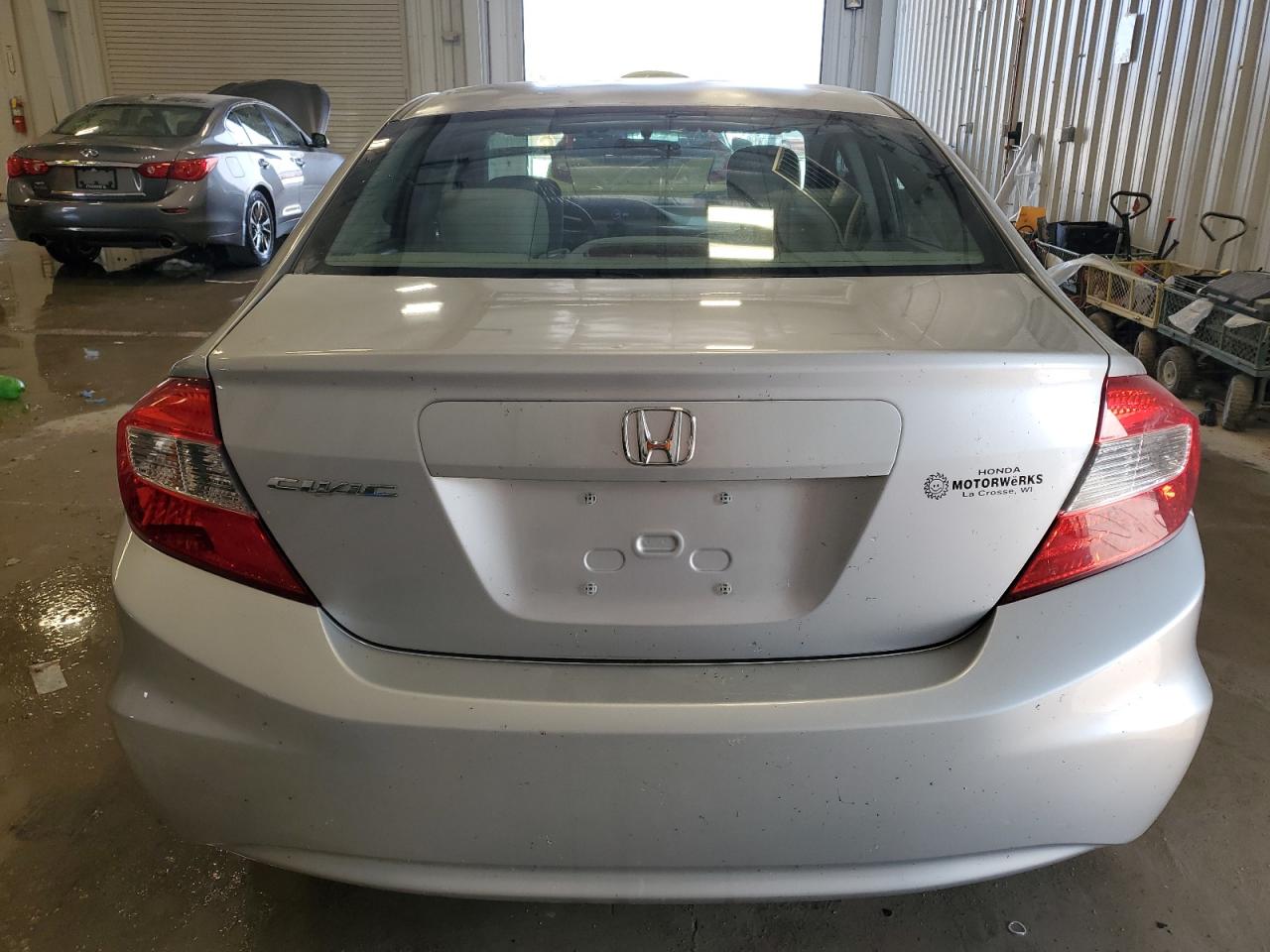 2012 Honda Civic Lx VIN: 19XFB2F5XCE077280 Lot: 70713564