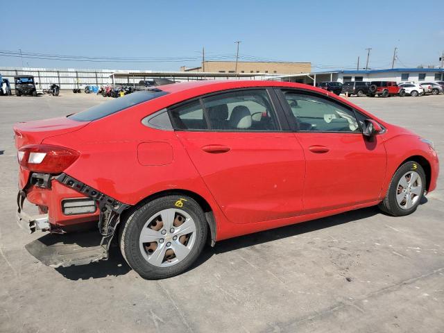  CHEVROLET CRUZE 2016 Червоний