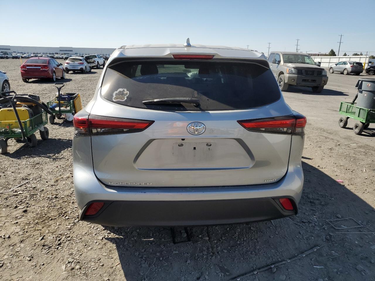 2020 Toyota Highlander L VIN: 5TDCZRBH1LS503483 Lot: 69920294