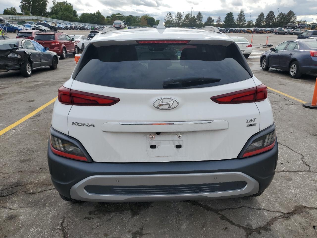 2022 Hyundai Kona Limited VIN: KM8K5CA38NU851821 Lot: 72931204