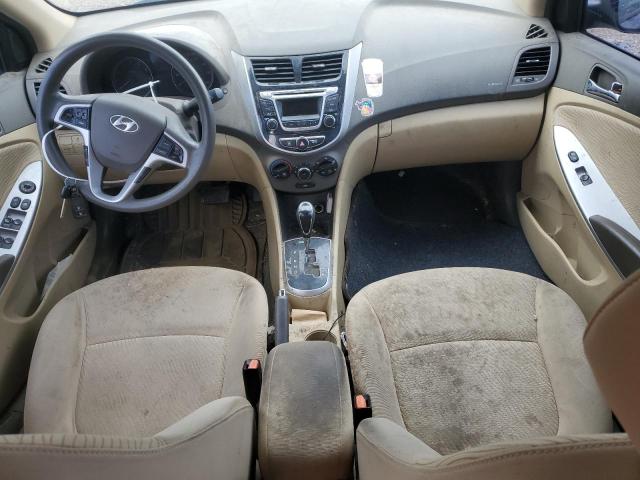 Sedans HYUNDAI ACCENT 2014 Czarny