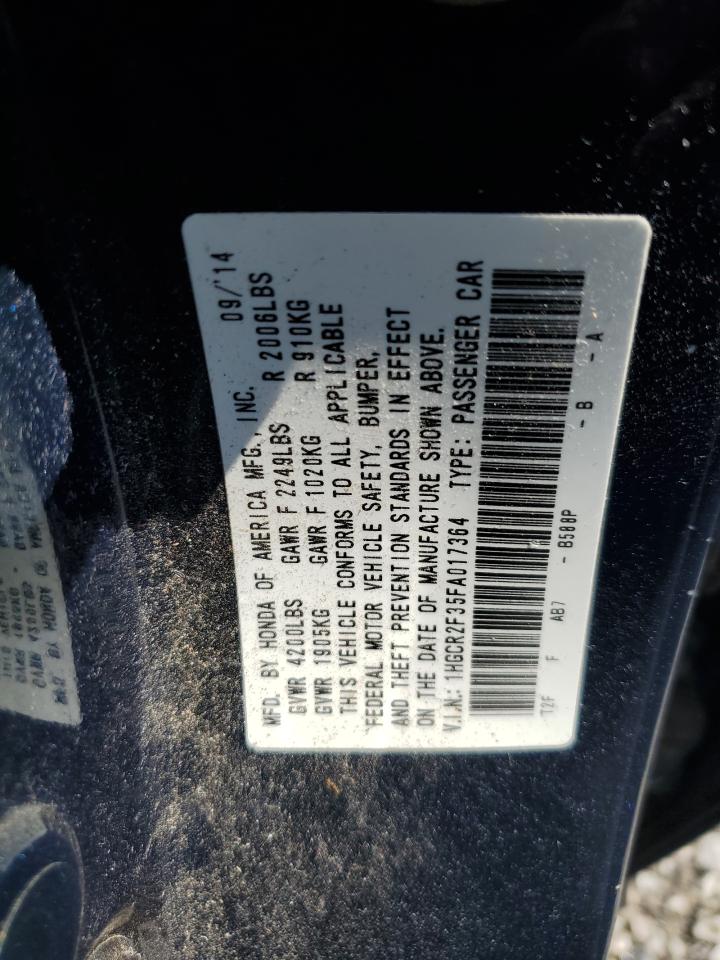 1HGCR2F35FA017364 2015 Honda Accord Lx