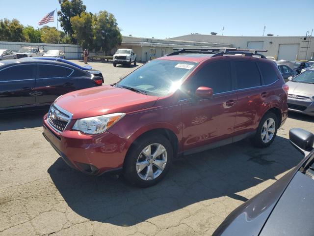  SUBARU FORESTER 2014 Бургунді