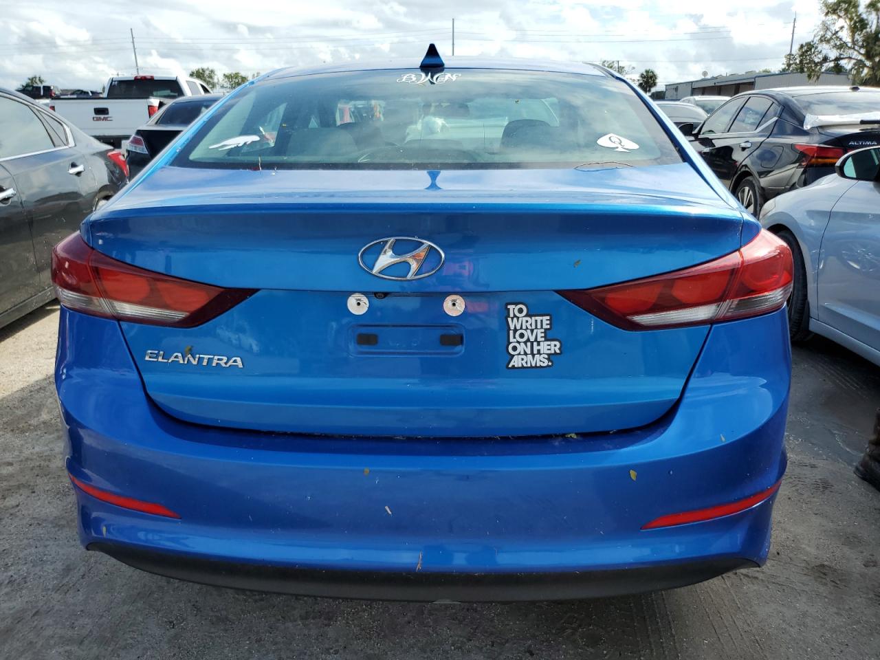 2017 Hyundai Elantra Se VIN: KMHD84LF7HU143013 Lot: 73658854