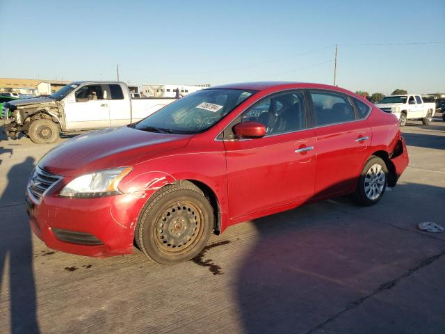  NISSAN SENTRA 2013 Czerwony