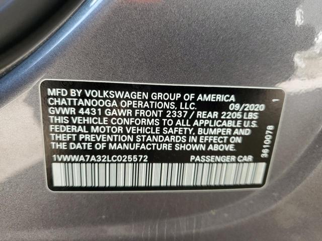 1VWWA7A32LC025572 Volkswagen Passat SE 12