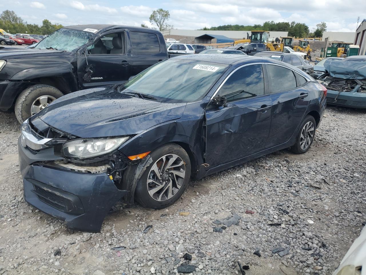 2018 Honda Civic Ex VIN: 19XFC2F72JE029686 Lot: 71608214