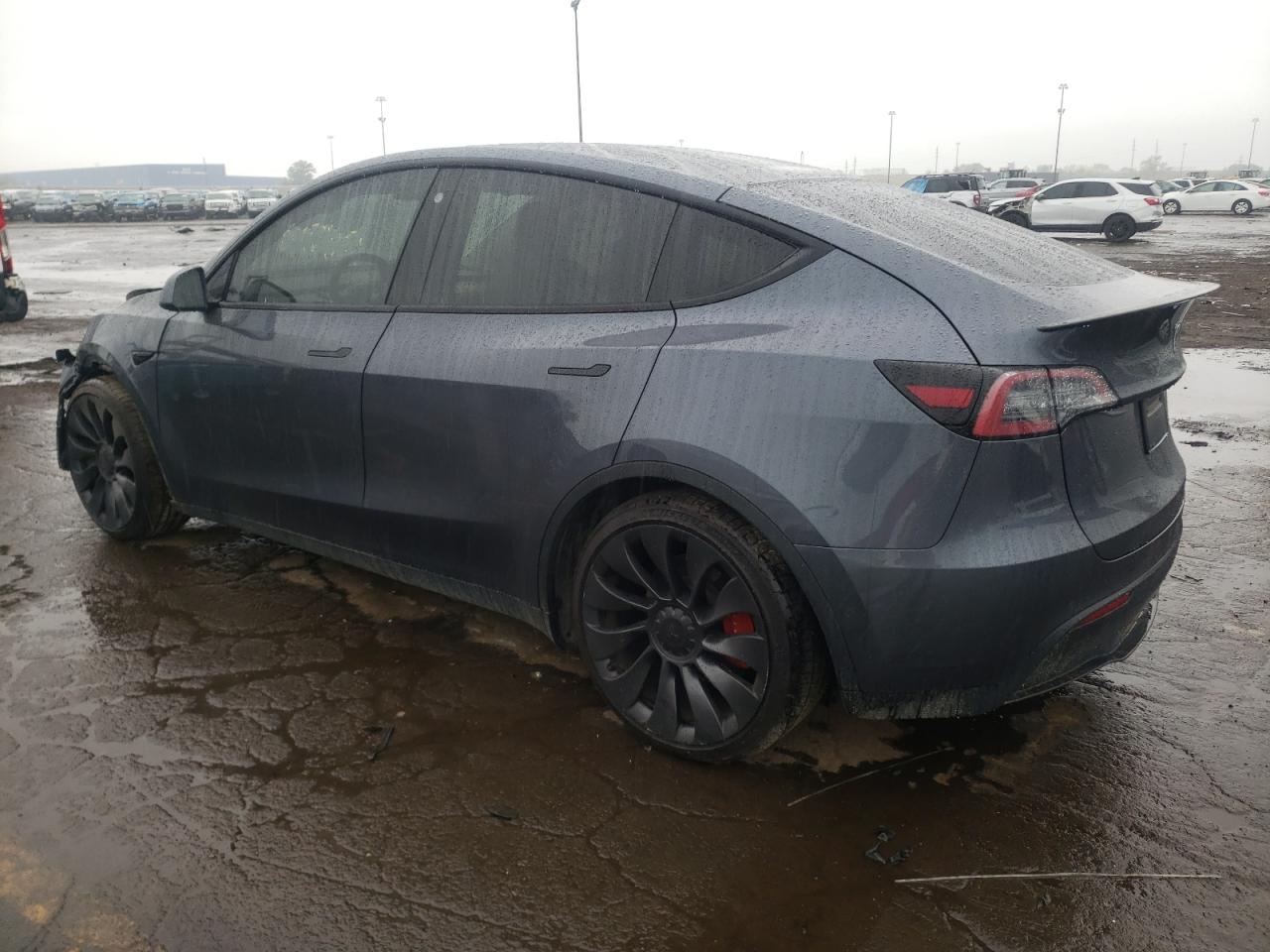 VIN 7SAYGDEF1NF550984 2022 TESLA MODEL Y no.2