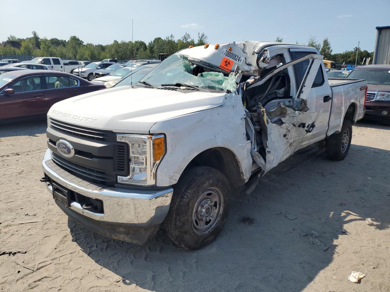 2017 Ford F250 Super Duty VIN: 1FT7W2BT4HEF29126 Lot: 70000824