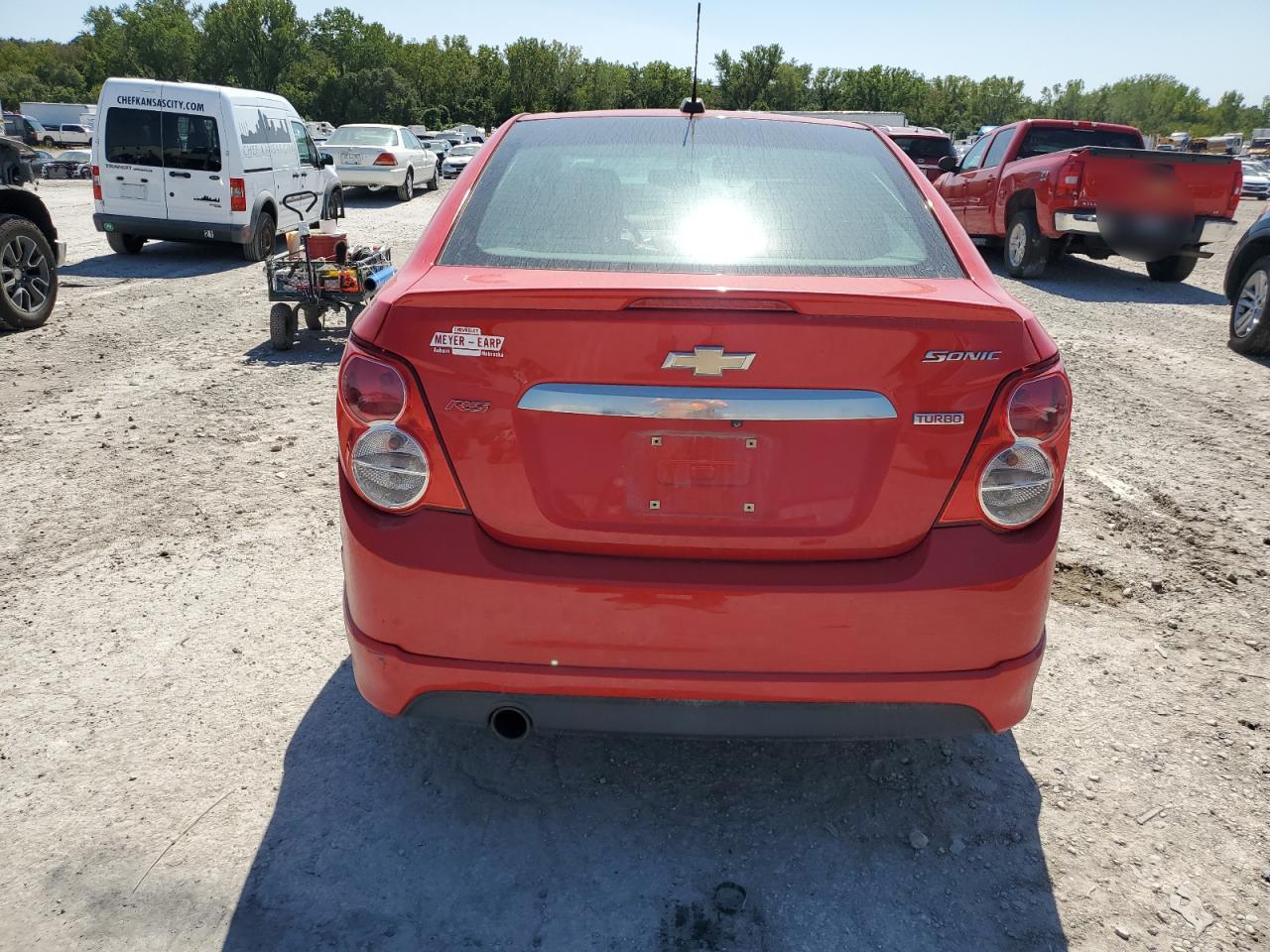 2015 Chevrolet Sonic Rs VIN: 1G1JG5SB7F4166280 Lot: 70664894