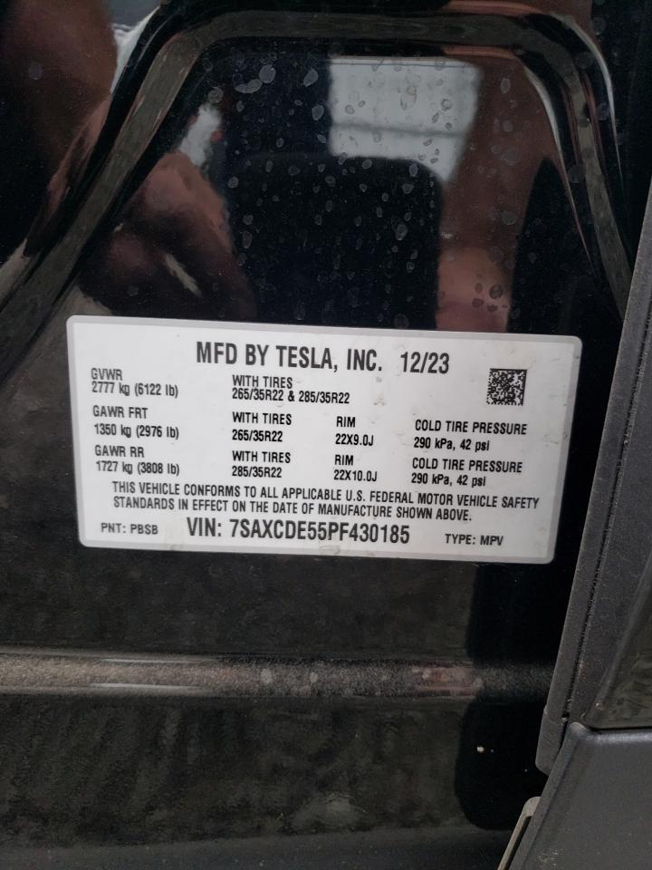 7SAXCDE55PF430185 2023 Tesla Model X