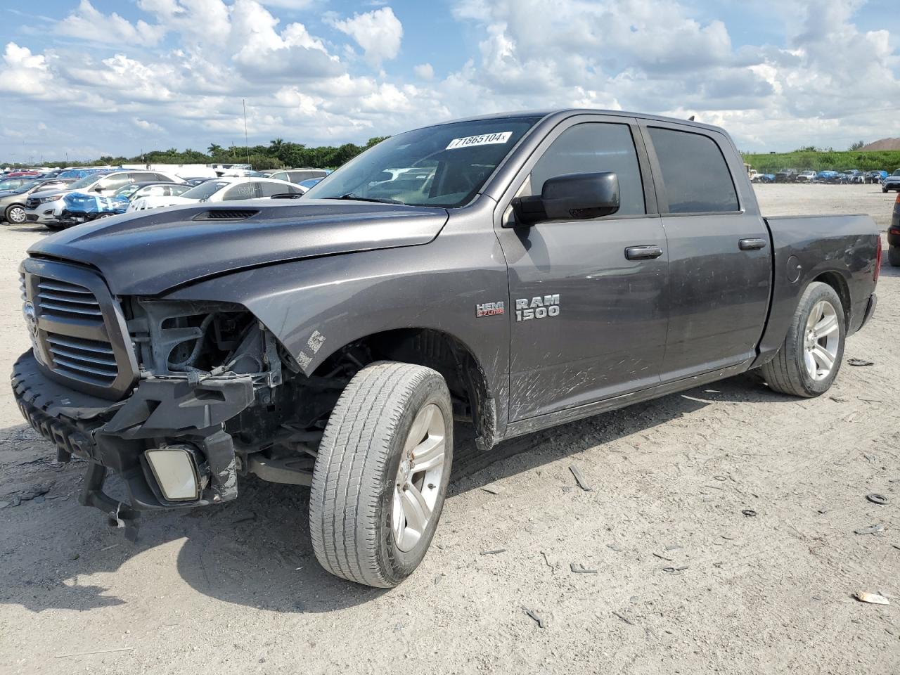 2016 Ram 1500 Sport VIN: 1C6RR6MTXGS108247 Lot: 71865104