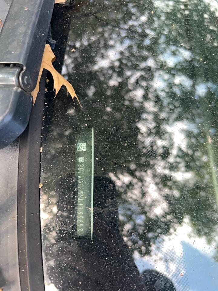 2012 Chevrolet Impala Ltz VIN: 2G1WC5E32C1155698 Lot: 68315154