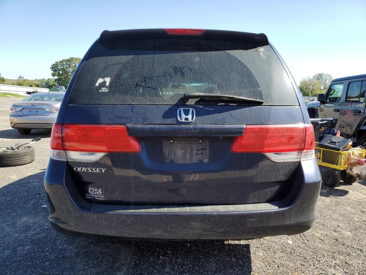 5FNRL38758B080684 2008 Honda Odyssey Exl