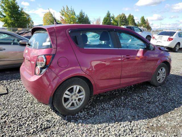 Hatchbacks CHEVROLET SONIC 2014 Crimson