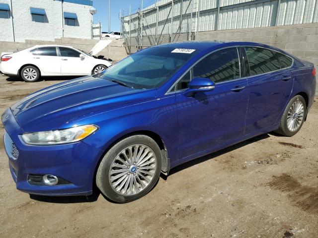 Sedans FORD FUSION 2013 Blue