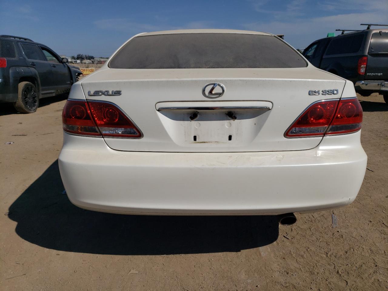 2006 Lexus Es 330 VIN: JTHBA30G765165249 Lot: 70839224