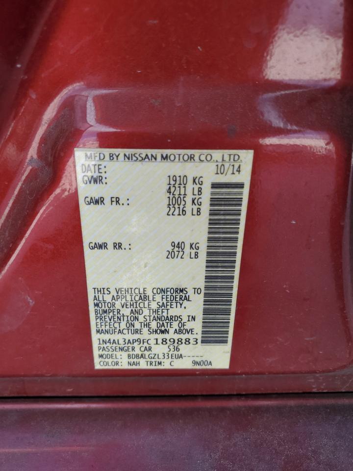 1N4AL3AP9FC189883 2015 NISSAN ALTIMA - Image 14