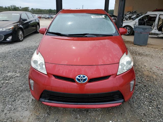  TOYOTA PRIUS 2012 Красный