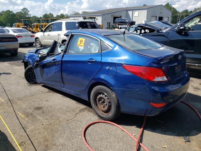  HYUNDAI ACCENT 2016 Blue