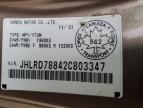 2002 Honda Cr-V Ex на продаже в Nisku, AB - Side