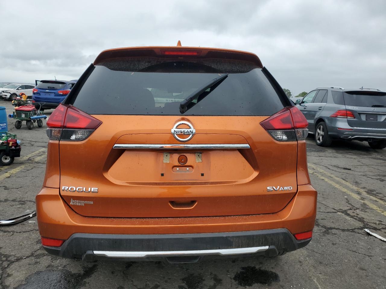 5N1AT2MV3HC834119 2017 Nissan Rogue Sv