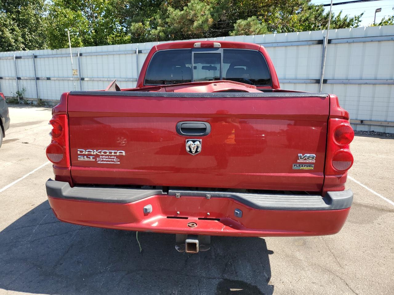 2007 Dodge Dakota Quad Slt VIN: 1D7HW48P47S174586 Lot: 70750484