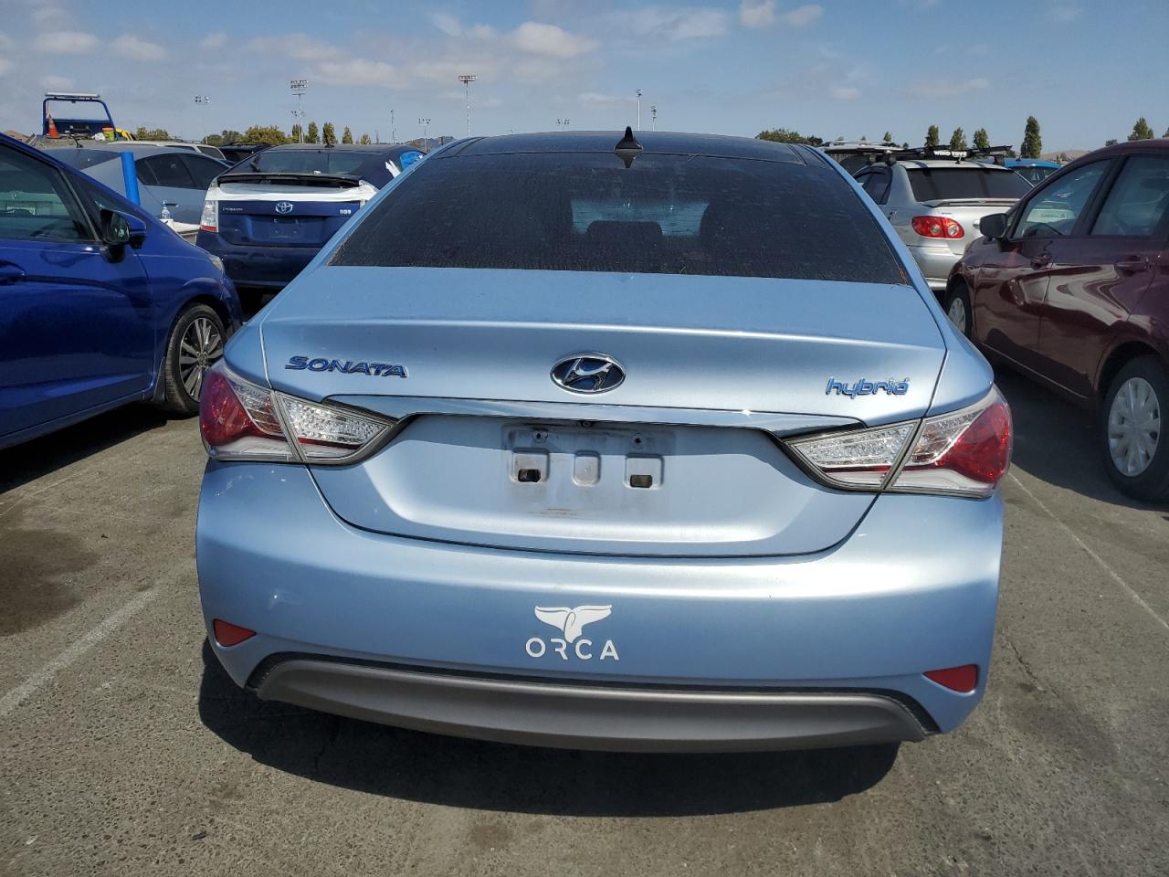 KMHEC4A49CA037399 2012 Hyundai Sonata Hybrid