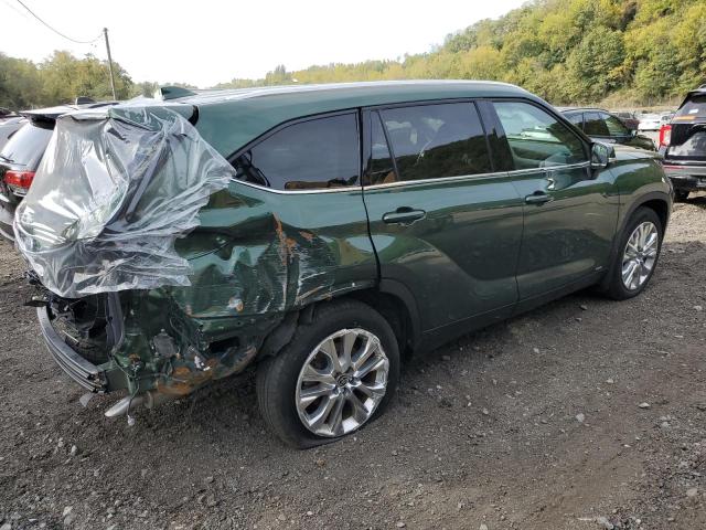  TOYOTA HIGHLANDER 2023 Зелений