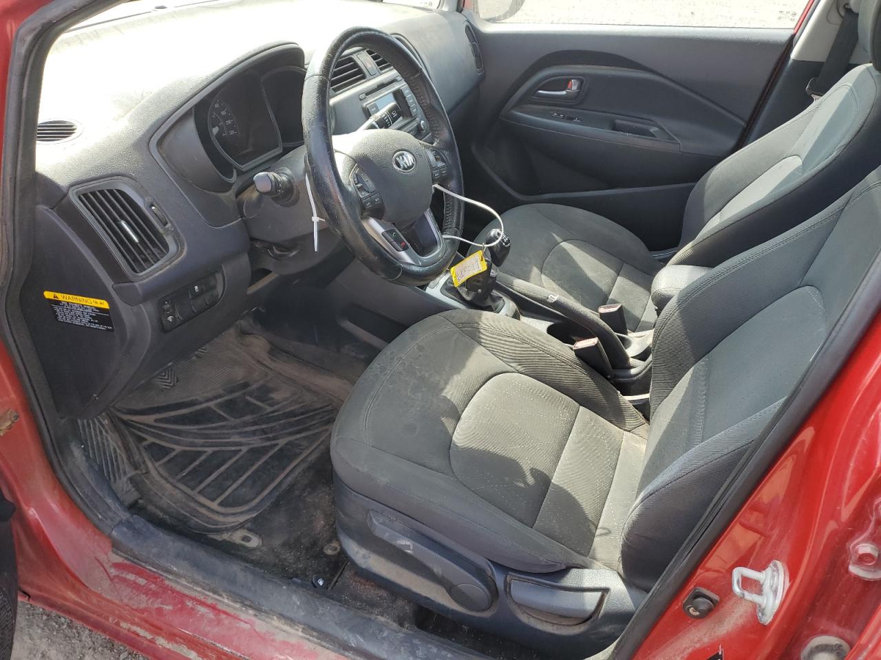 KNADN4A34D6143049 2013 Kia Rio Ex