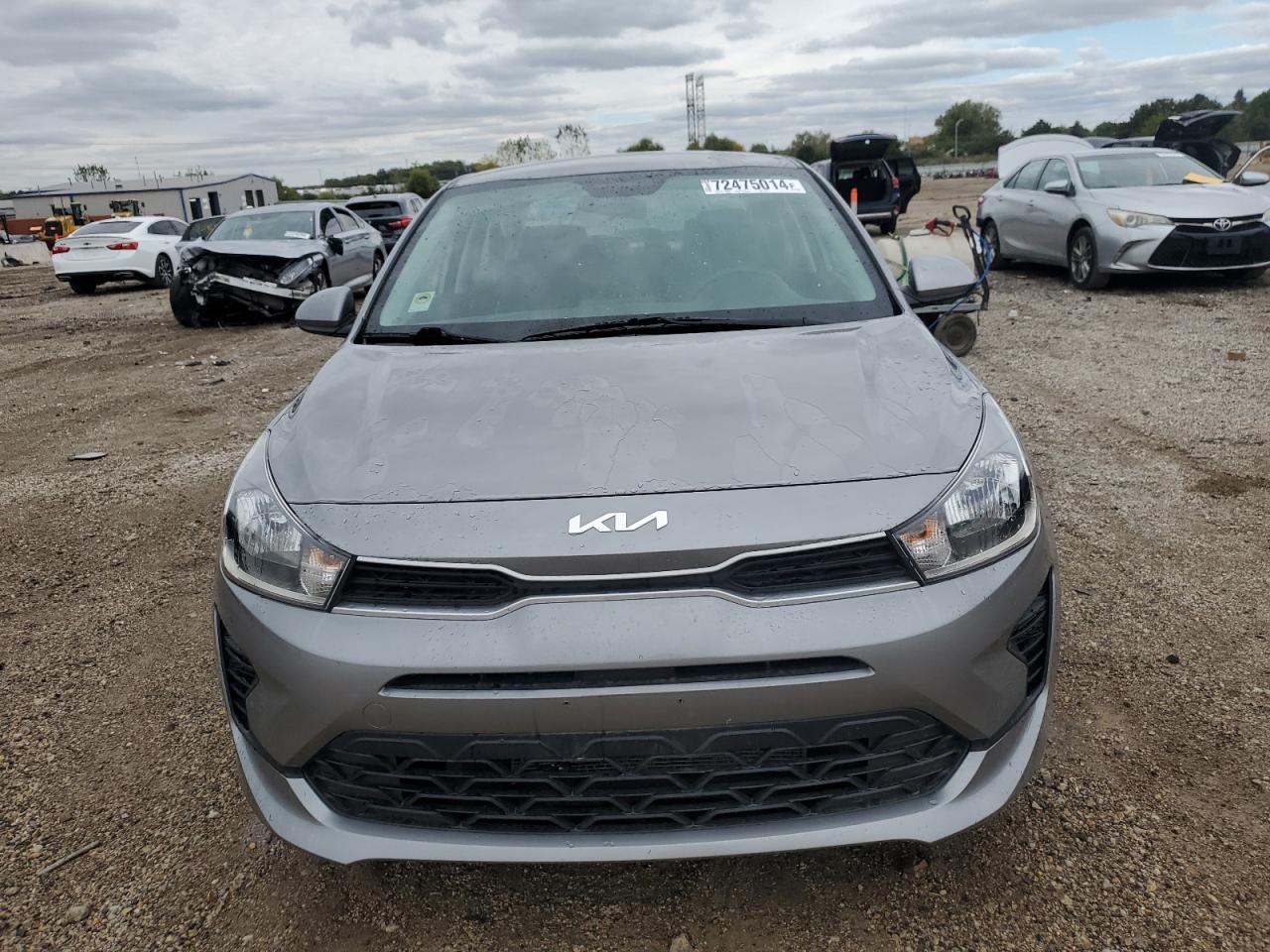 2022 Kia Rio Lx VIN: 3KPA24AD9NE477936 Lot: 72475014