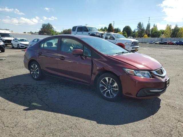  HONDA CIVIC 2014 Burgundy