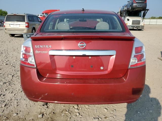  NISSAN SENTRA 2012 Czerwony