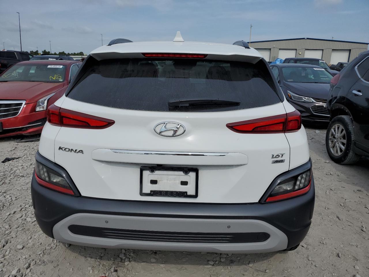 2022 Hyundai Kona Limited VIN: KM8K5CA38NU908566 Lot: 70189874