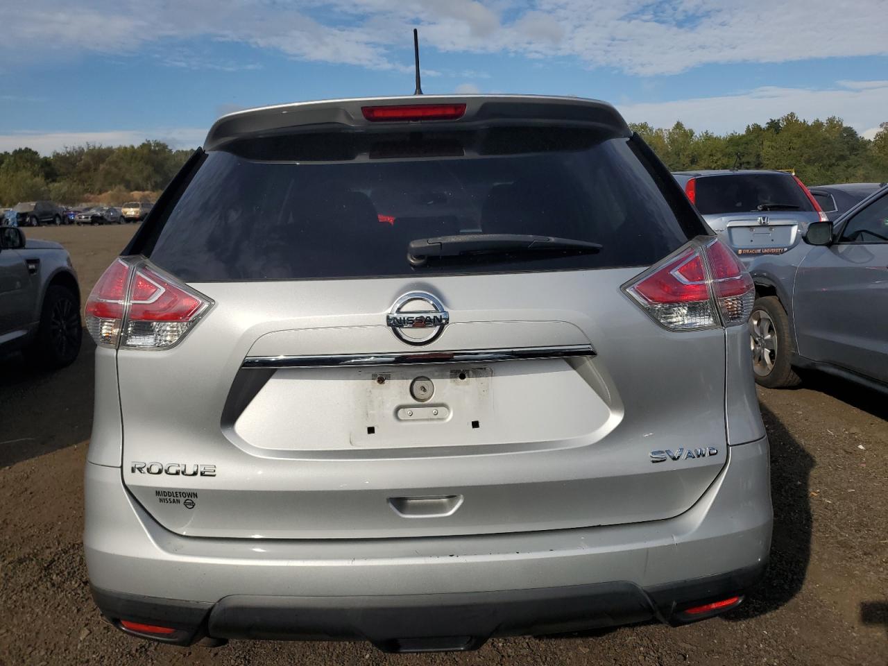 VIN 5N1AT2MV4GC876393 2016 NISSAN ROGUE no.6