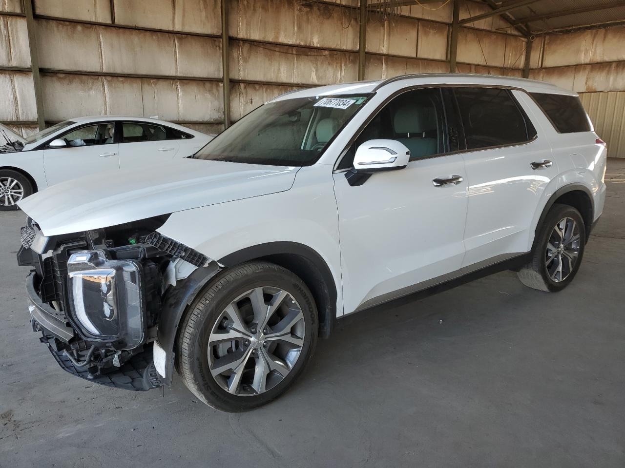 2022 Hyundai Palisade Sel VIN: KM8R44HE7NU476129 Lot: 70677034