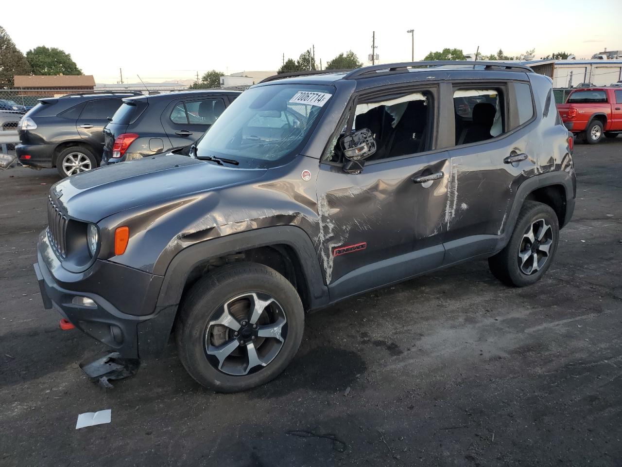 2019 Jeep Renegade Trailhawk VIN: ZACNJBC14KPJ95808 Lot: 70067714