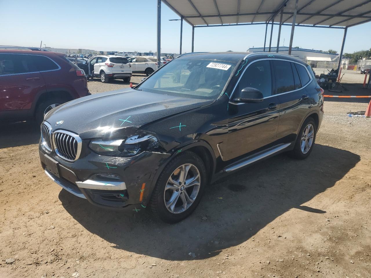 VIN 5UXTR7C53KLR45222 2019 BMW X3 no.1