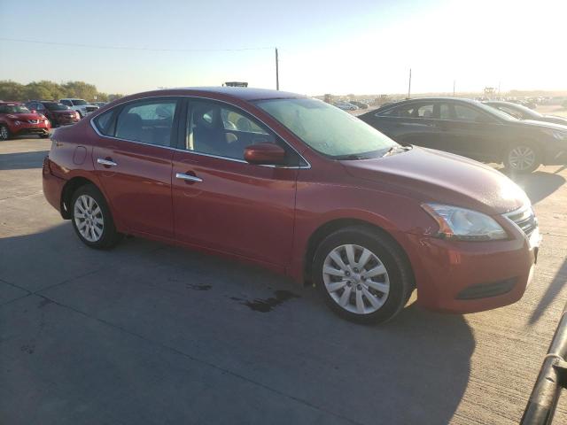  NISSAN SENTRA 2013 Czerwony